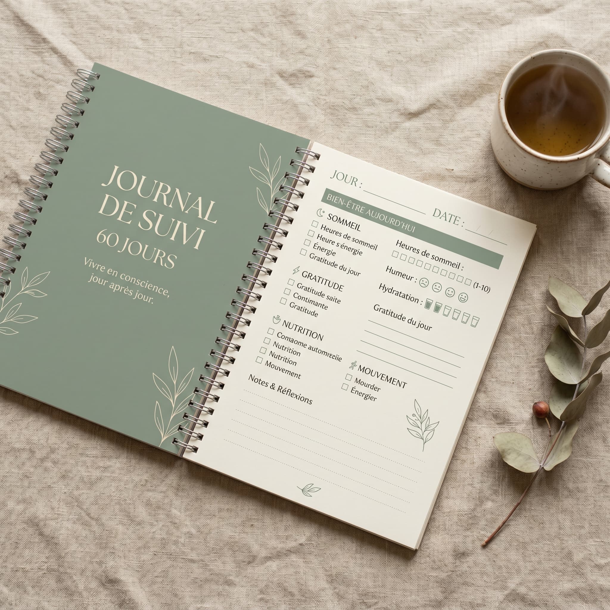 Journal de suivi 60 jours